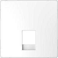 Лицевая панель Schneider Electric Merten D-Life для 1-м. розетки RJ11 белый лотос картинка